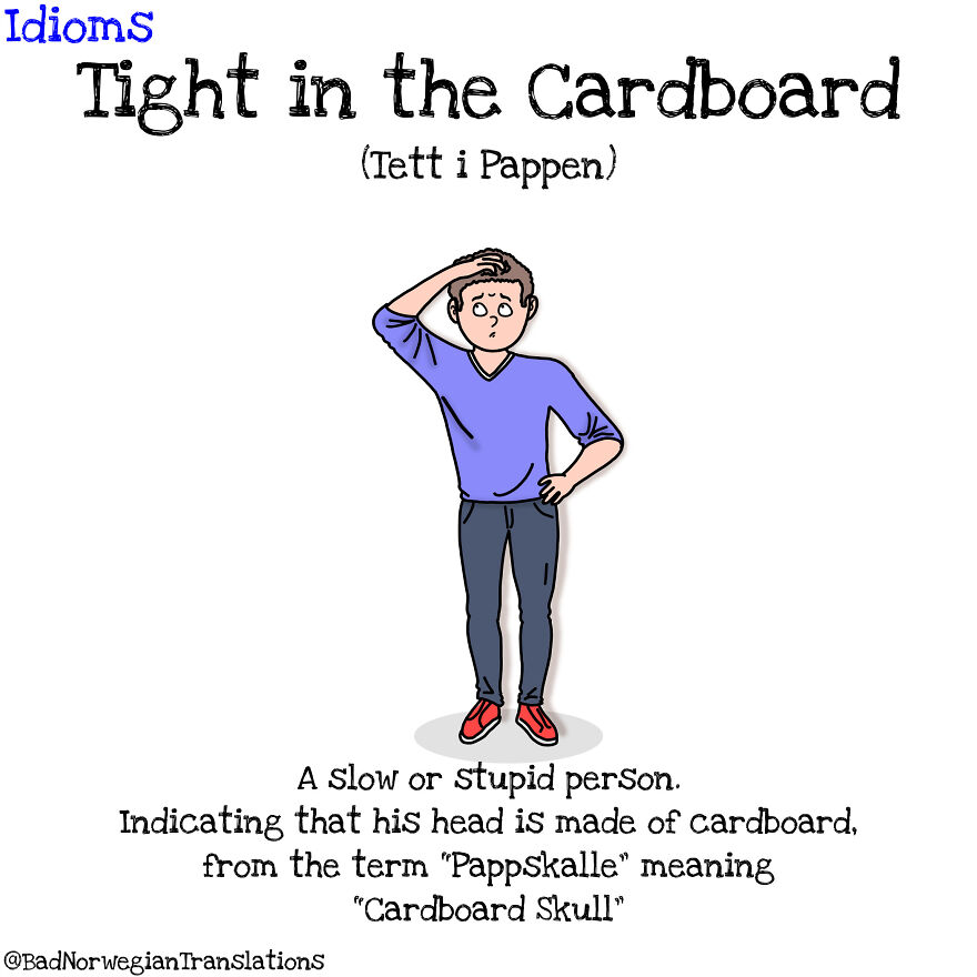 15 Funny Norwegian Idioms Illustrated And Explained