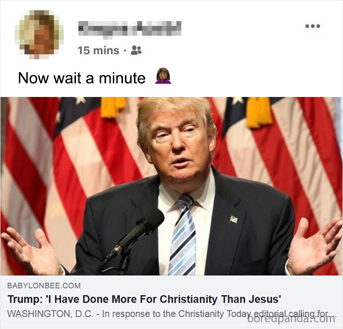 To Be Fair, It Sounds Like Something He’d Say