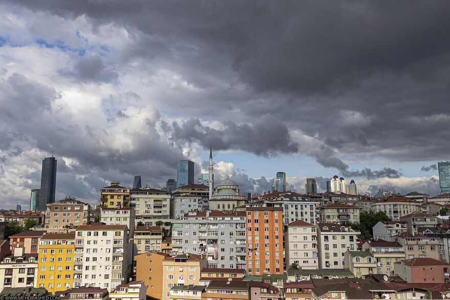 The Best Shots Taken Right Before The Rain, With The Sky Filled With Angry, Dark Clouds.