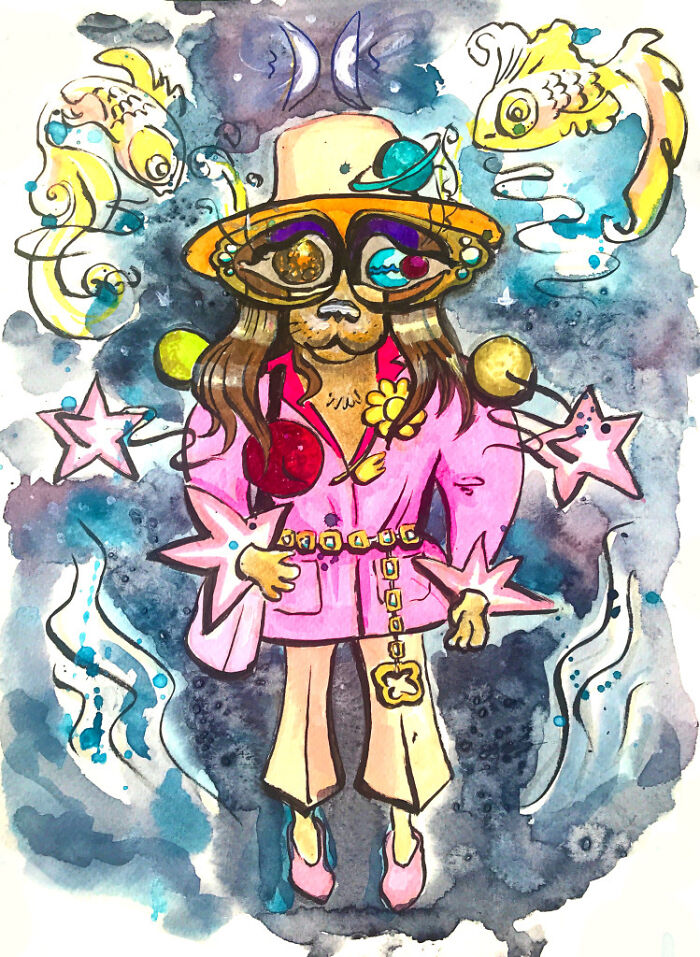 Surreal Sketch Of Gucci Resort 2021 Runway