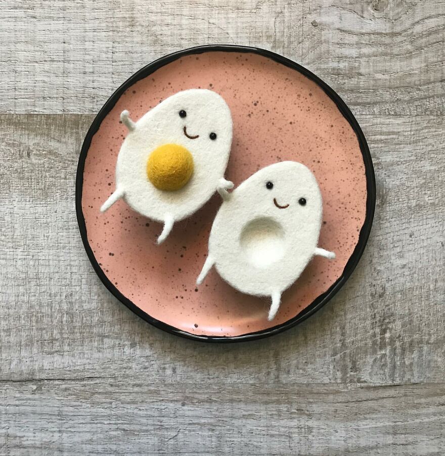 This Ukrainian Artist Creates Wool Sculptures So Adorable That You Will Fall In Love