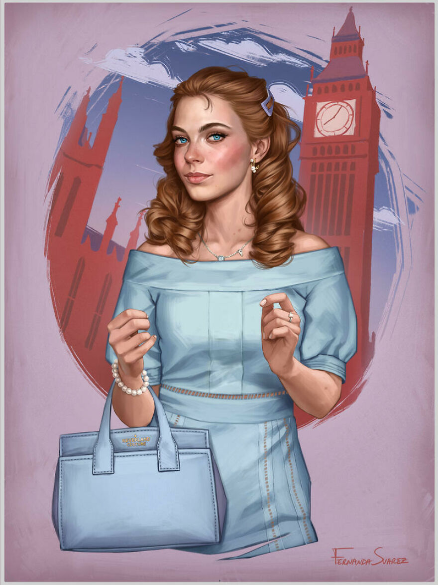 Artist Fernanda Suarez Shows How Disney Characters Would Look In Modern Day Life