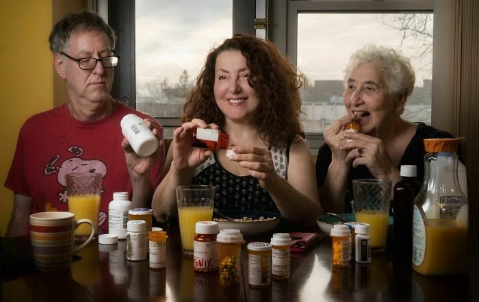 April 3, Quarantine In Queens, Day 22. The Family That Self-Medicates Together, Stays Together