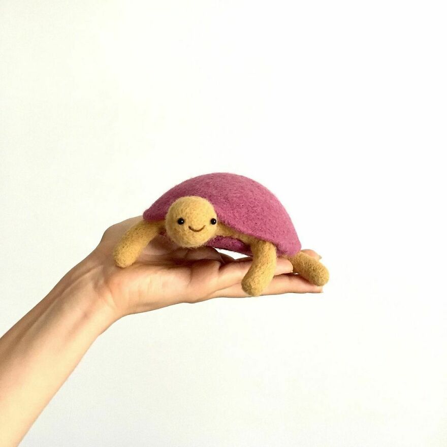 This Ukrainian Artist Creates Wool Sculptures So Adorable That You Will Fall In Love