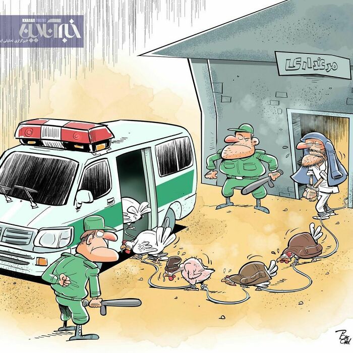 41 Illustrations That Question Modern Society By An Iranian Artist