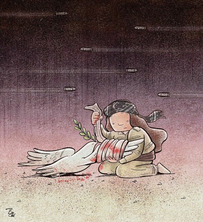 41 Illustrations That Question Modern Society By An Iranian Artist