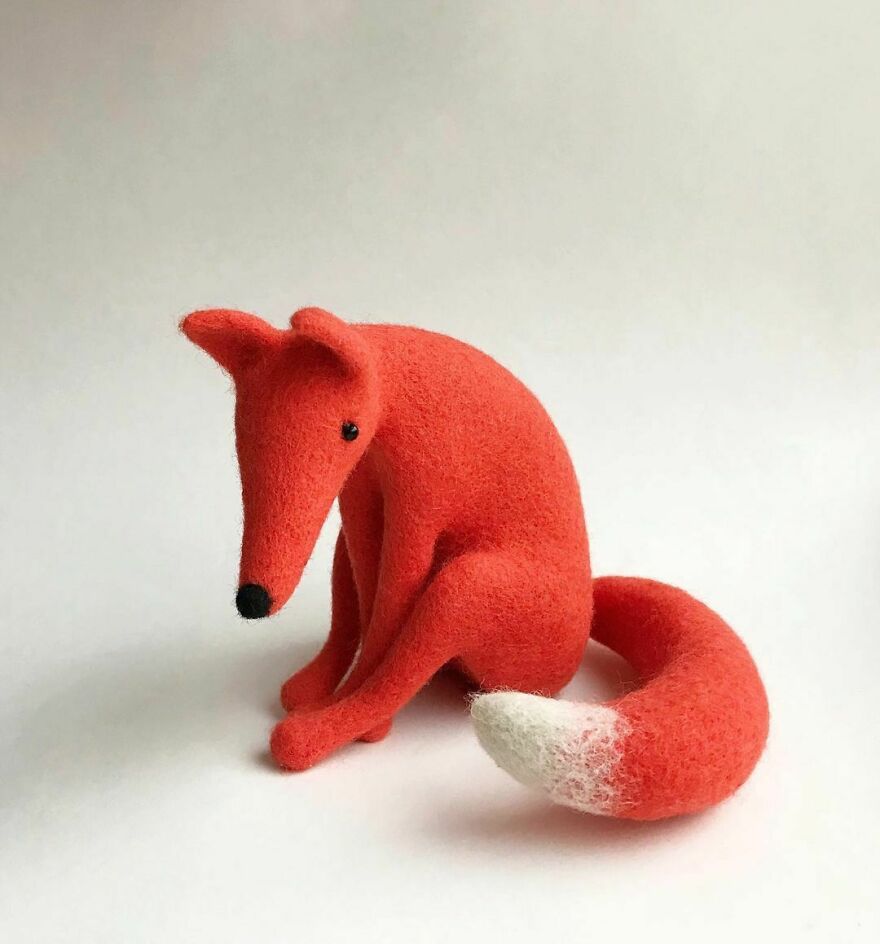 This Ukrainian Artist Creates Wool Sculptures So Adorable That You Will Fall In Love