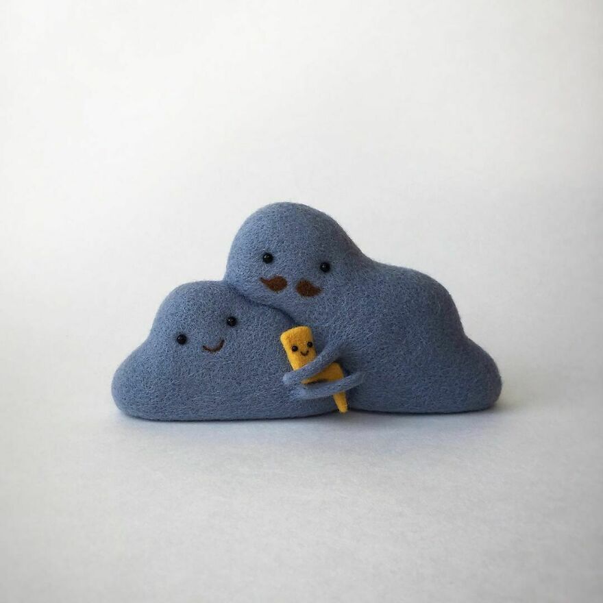 This Ukrainian Artist Creates Wool Sculptures So Adorable That You Will Fall In Love