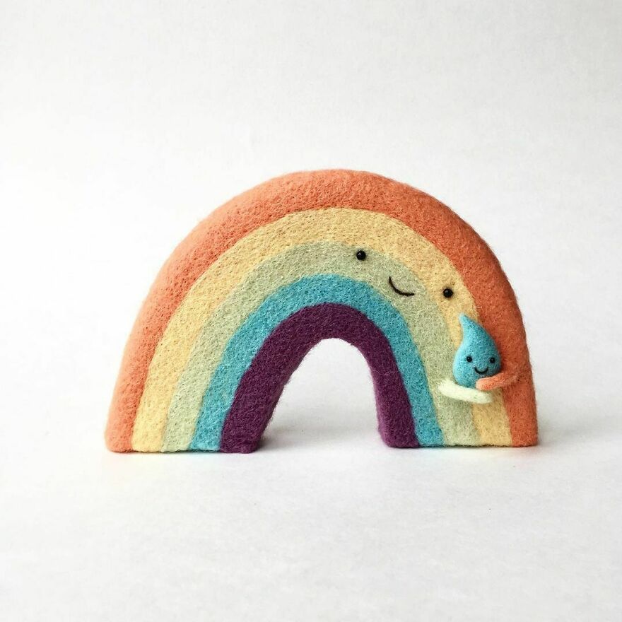 This Ukrainian Artist Creates Wool Sculptures So Adorable That You Will Fall In Love