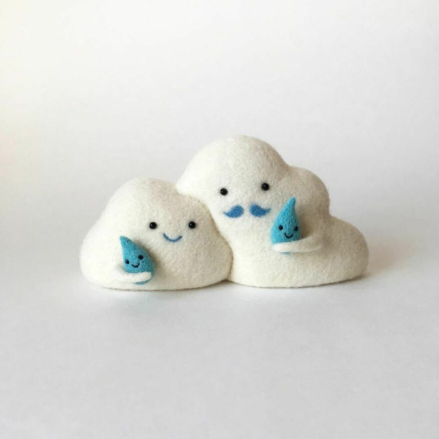 This Ukrainian Artist Creates Wool Sculptures So Adorable That You Will Fall In Love