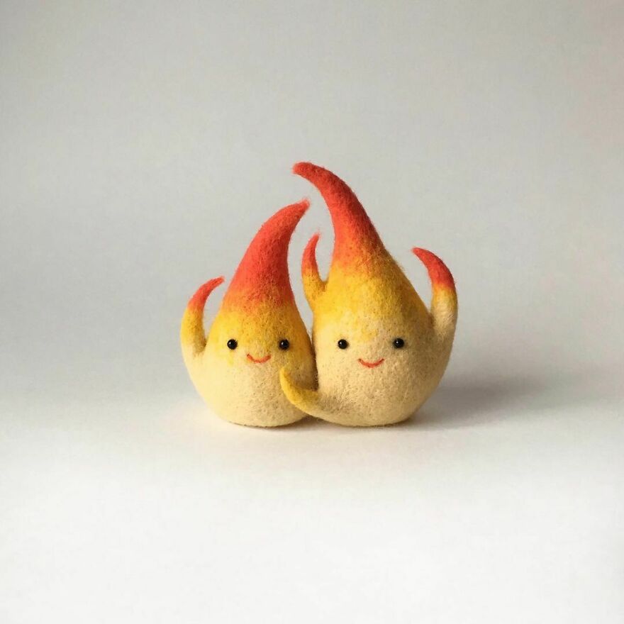 This Ukrainian Artist Creates Wool Sculptures So Adorable That You Will Fall In Love