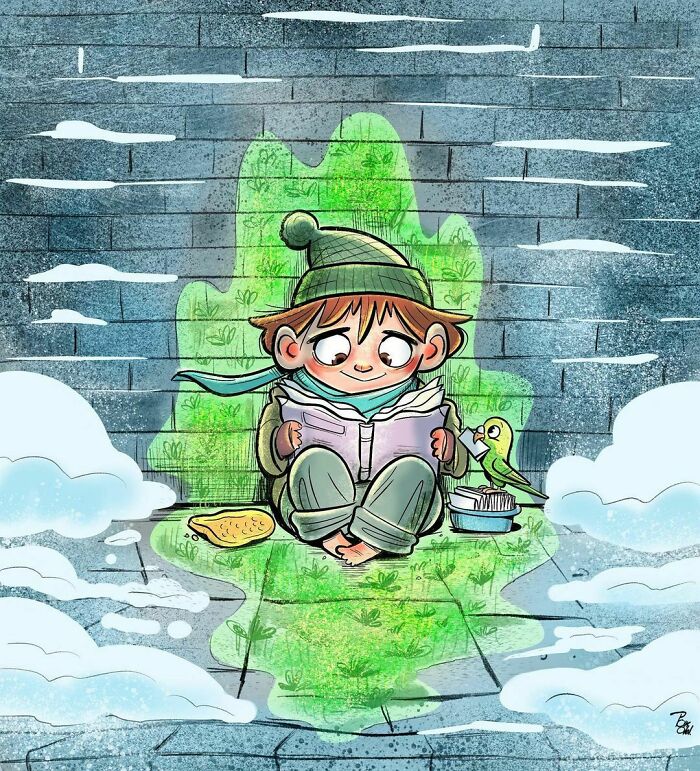 41 Illustrations That Question Modern Society By An Iranian Artist