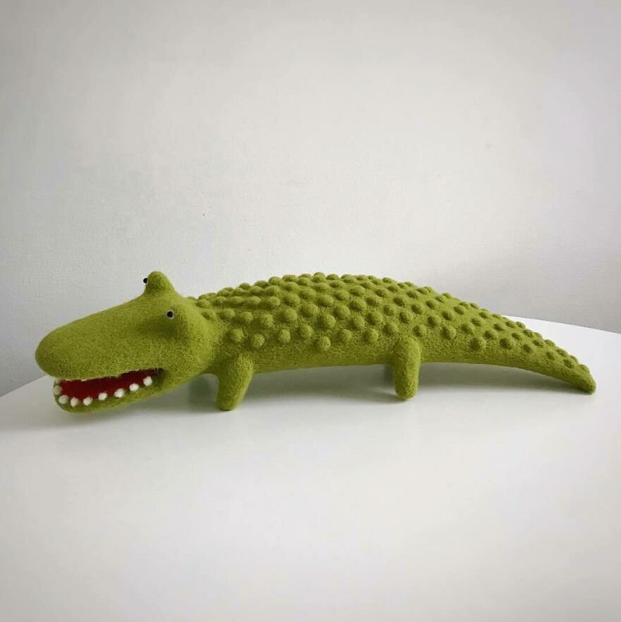 This Ukrainian Artist Creates Wool Sculptures So Adorable That You Will Fall In Love