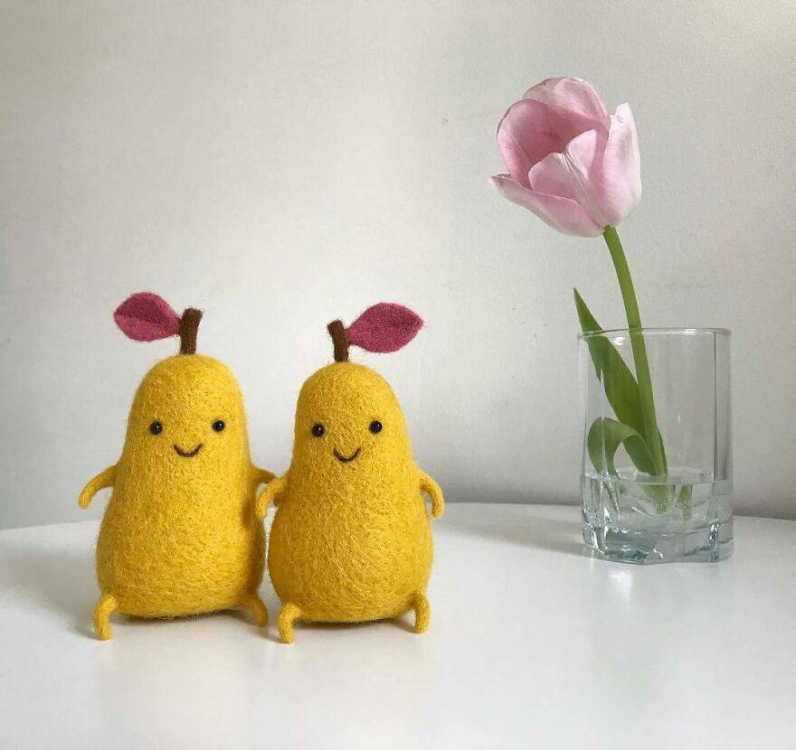 This Ukrainian Artist Creates Wool Sculptures So Adorable That You Will Fall In Love