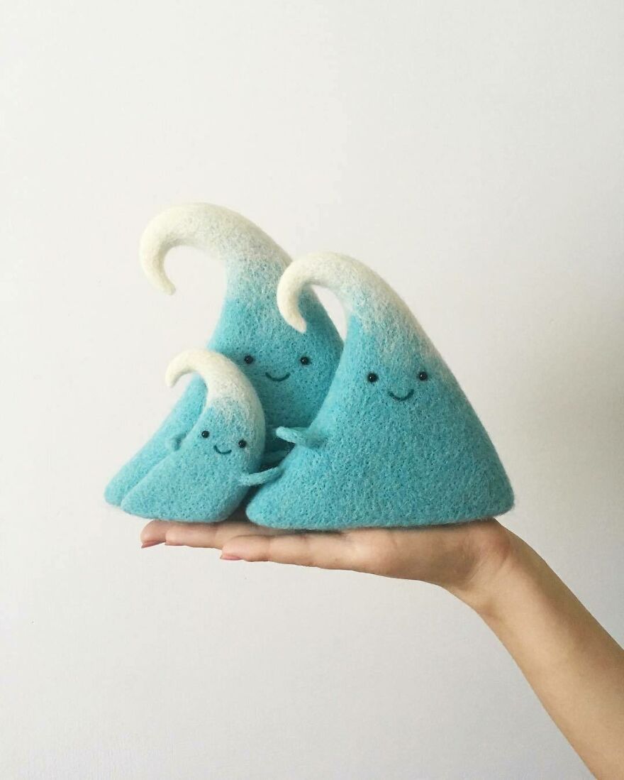 This Ukrainian Artist Creates Wool Sculptures So Adorable That You Will Fall In Love
