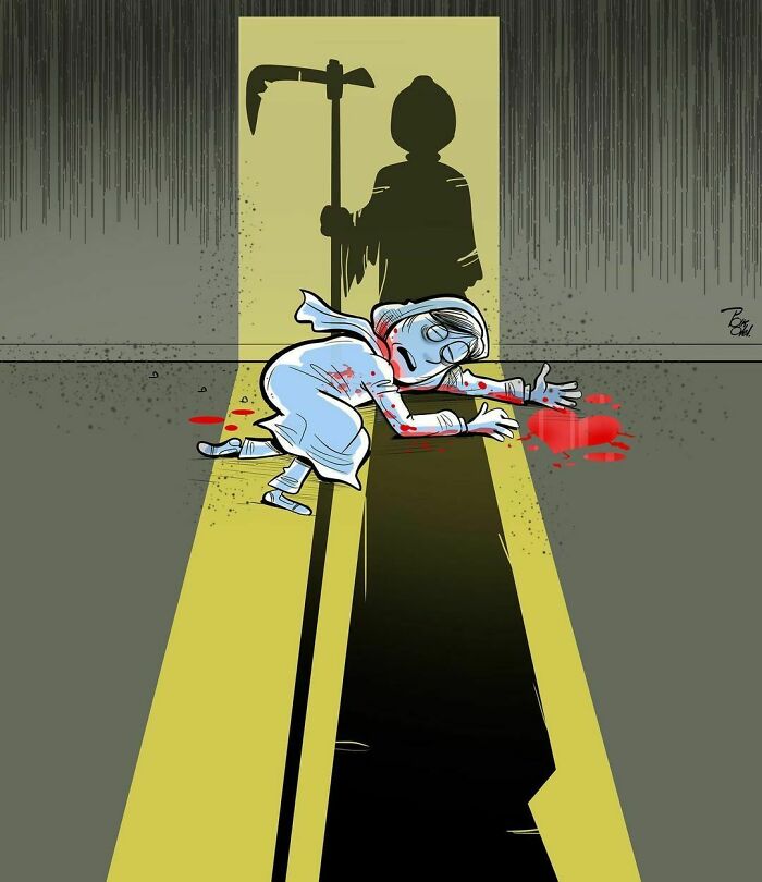 41 Illustrations That Question Modern Society By An Iranian Artist