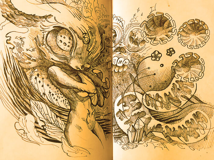 Sketch “Existing At The Moments”