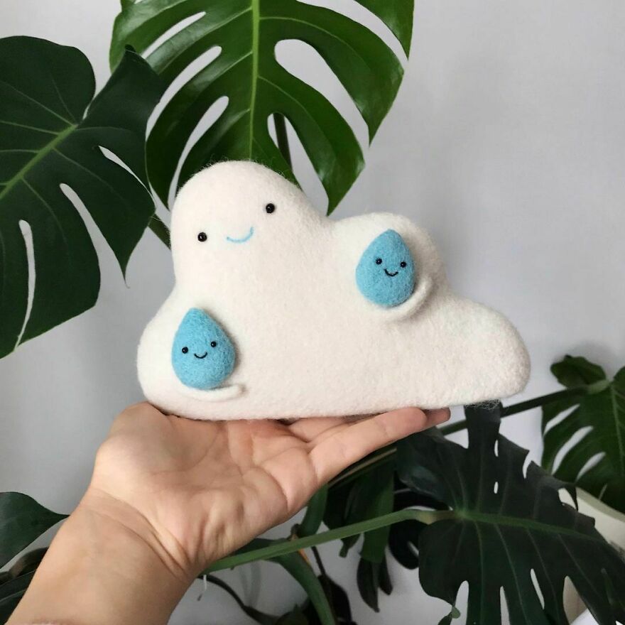 This Ukrainian Artist Creates Wool Sculptures So Adorable That You Will Fall In Love