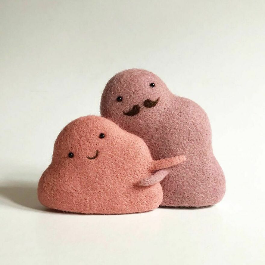 This Ukrainian Artist Creates Wool Sculptures So Adorable That You Will Fall In Love