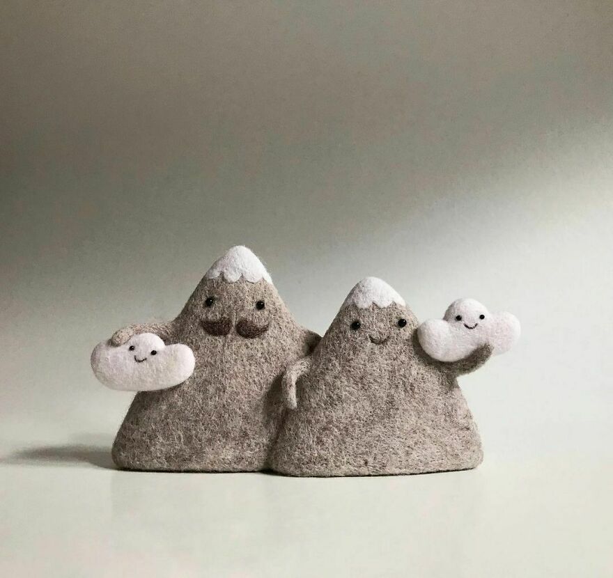 This Ukrainian Artist Creates Wool Sculptures So Adorable That You Will Fall In Love