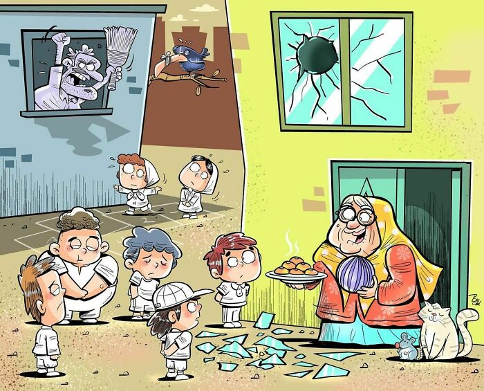 41 Illustrations That Question Modern Society By An Iranian Artist