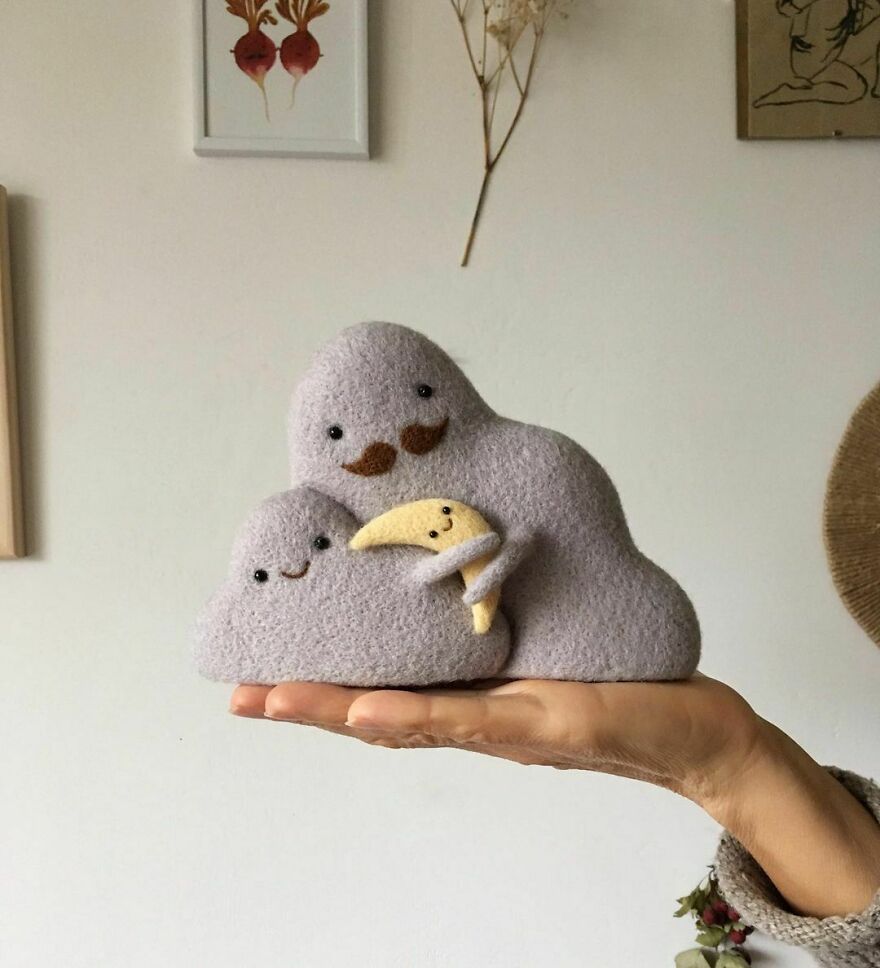 This Ukrainian Artist Creates Wool Sculptures So Adorable That You Will Fall In Love