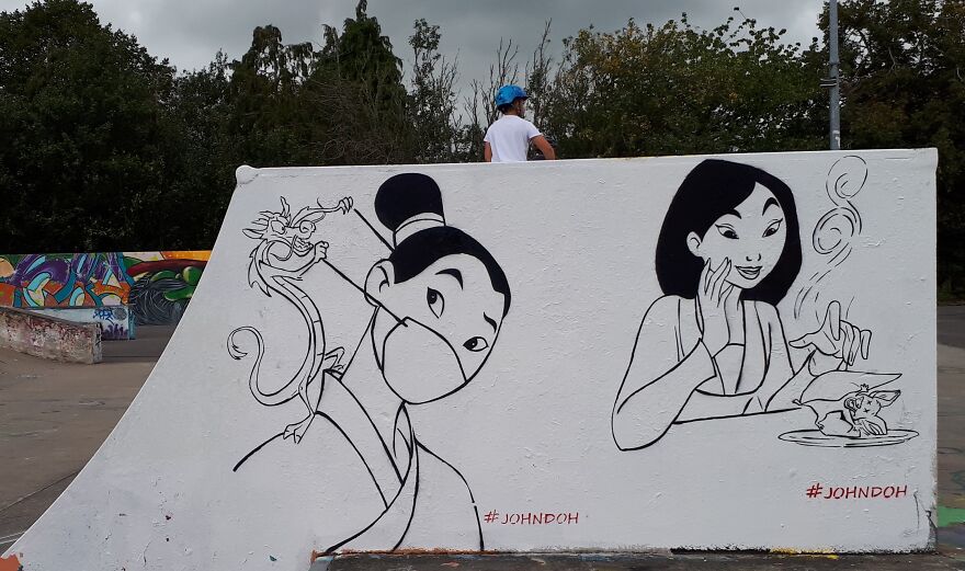 Mulan.painted In Glastonbury