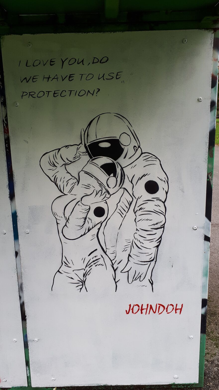 Love Will Find A Way.painted In Bristol