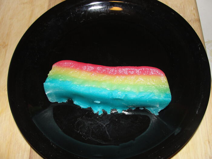 My Wife Loves Rainbows, My Wife Loves Mochi...so I Made Her A Rainbow Mochi Cake.