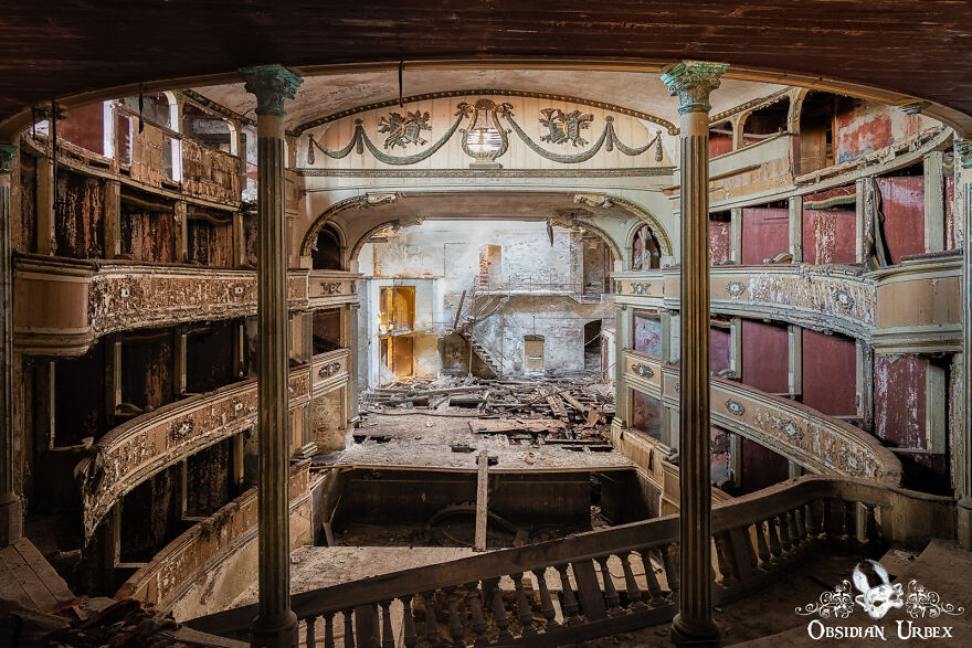 An Opulent Art Nouveau Theatre In Northern Italy