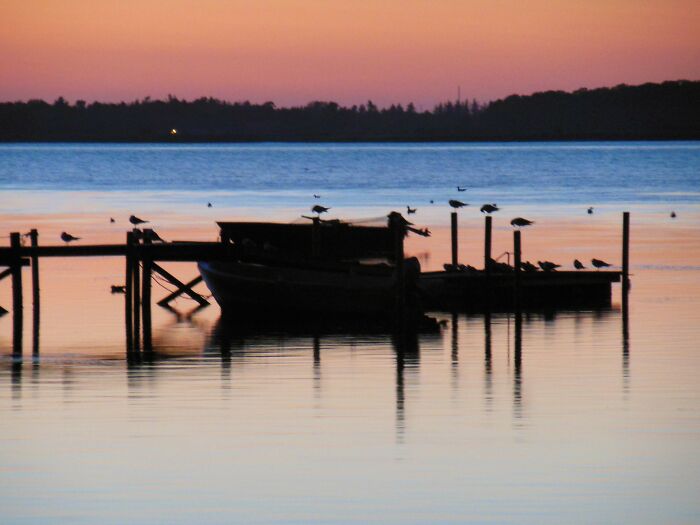 Dock At Sunset