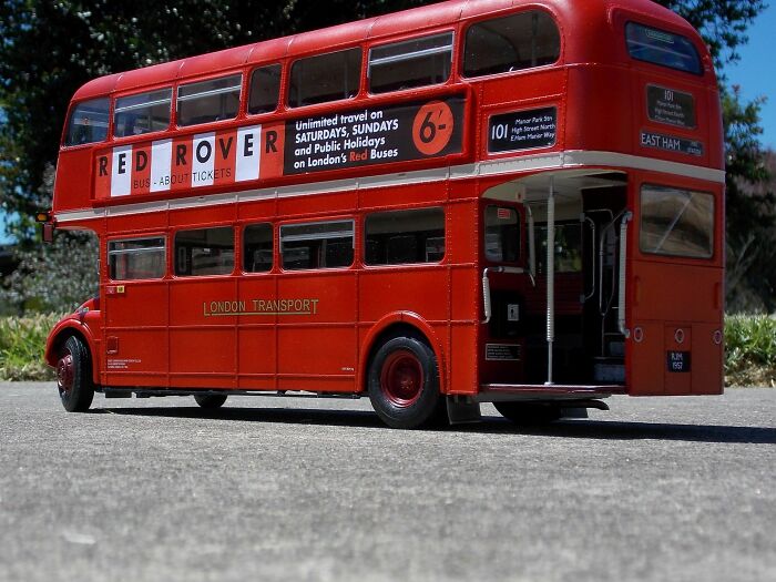 This Model Bus. I Stepped Away From Sci-Fi Models To Make This Part Of My Past.