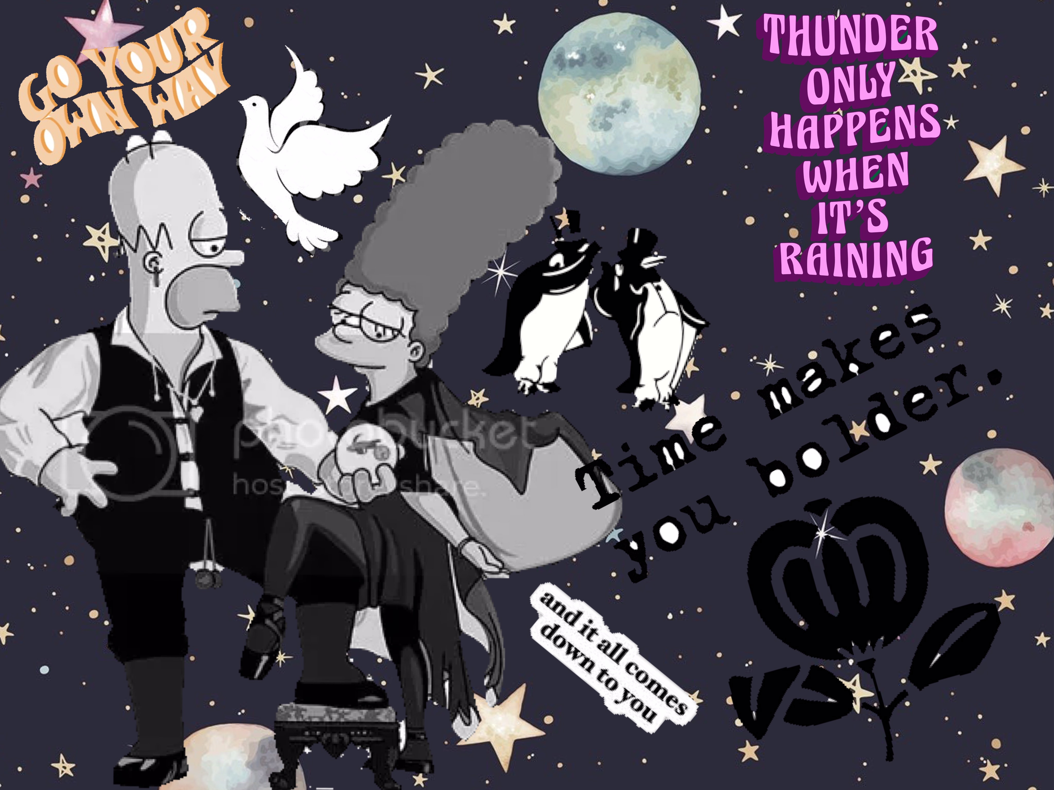 I Made Some Fleetwood Mac Photo Collages