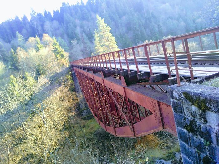 Bridge Designed By Eiffel In A Small Town In Georgia