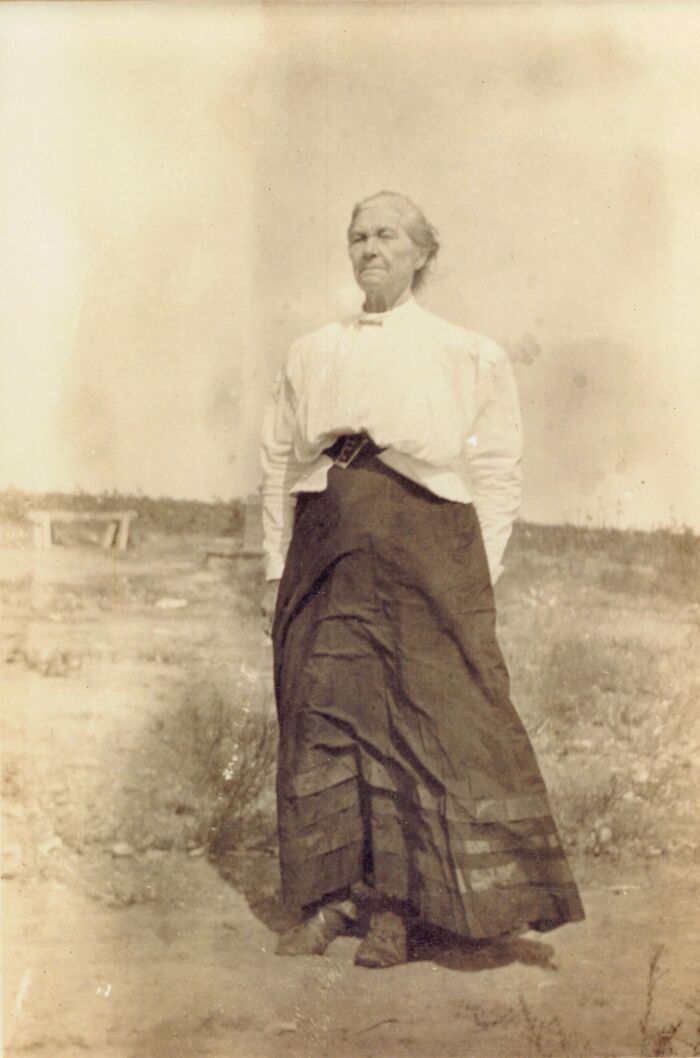 My Great Great Great Grandmother, Elizabeth Hale Hullett. She Was Born Between 1817 And 1820 And Passed Away In 1902.