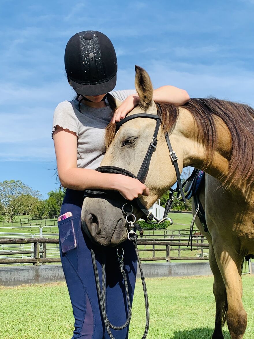Me And My Baby (We Live On A Lot Of Land So I Am Allowed To Be Outside