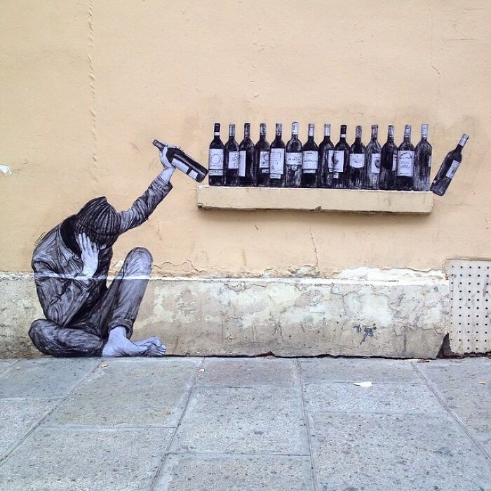 French Artist Brings Life To Buildings And Monotonous Objects On Parisian Streets With His Art