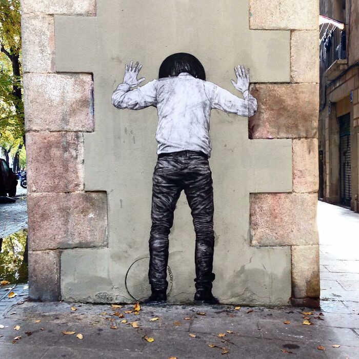 French Artist Brings Life To Buildings And Monotonous Objects On Parisian Streets With His Art
