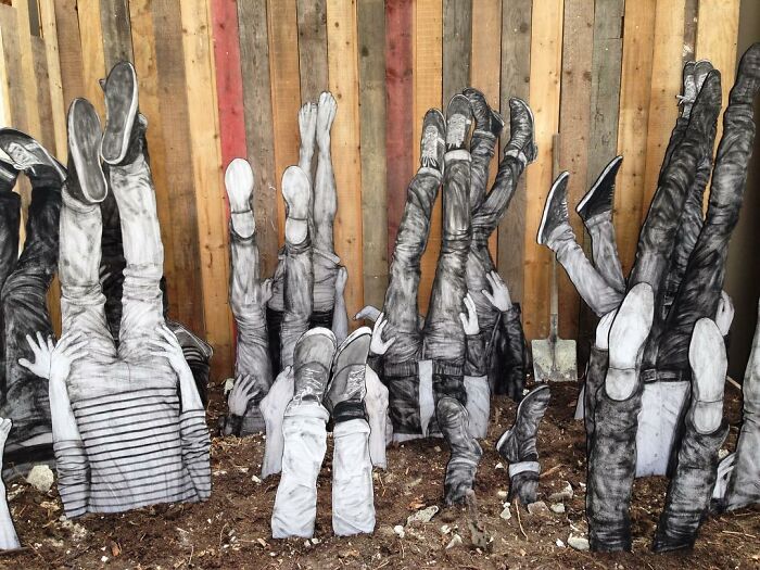 French Artist Brings Life To Buildings And Monotonous Objects On Parisian Streets With His Art