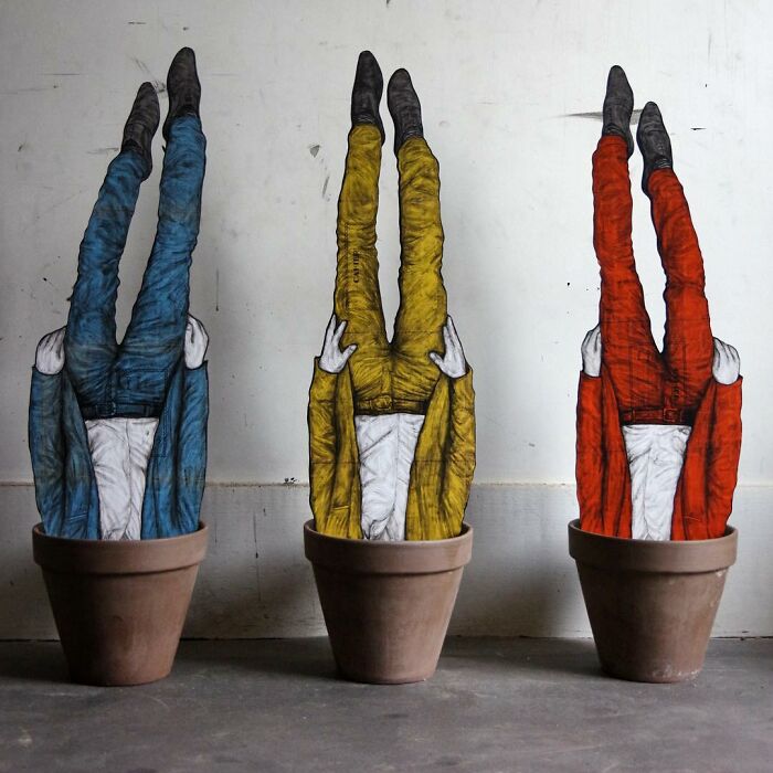 French Artist Brings Life To Buildings And Monotonous Objects On Parisian Streets With His Art