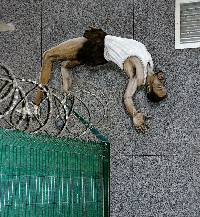 French Artist Brings Life To Buildings And Monotonous Objects On Parisian Streets With His Art