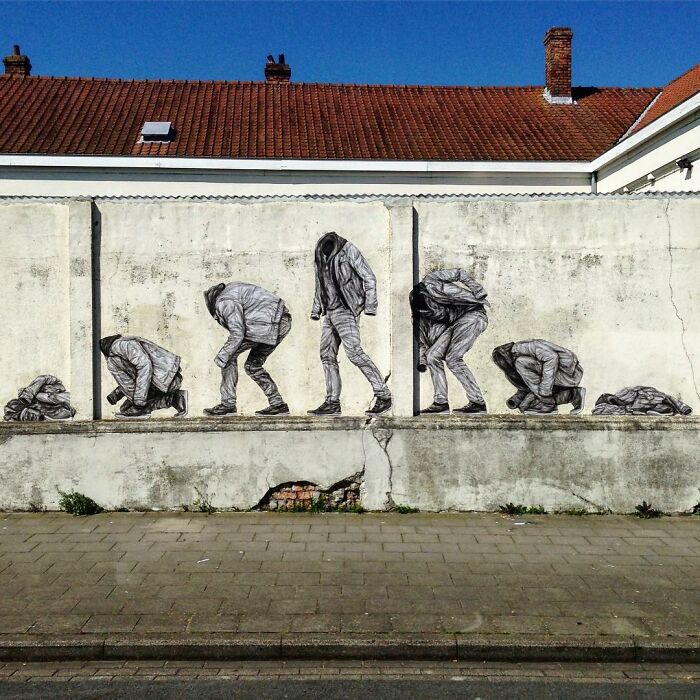 French Artist Brings Life To Buildings And Monotonous Objects On Parisian Streets With His Art