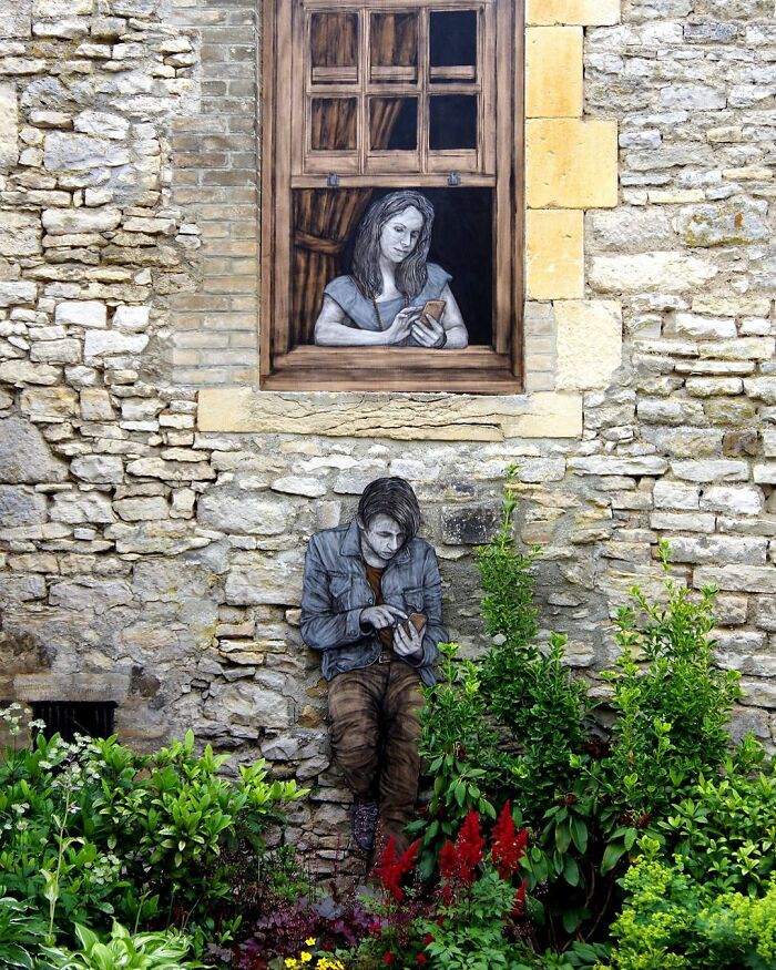 French Artist Brings Life To Buildings And Monotonous Objects On Parisian Streets With His Art