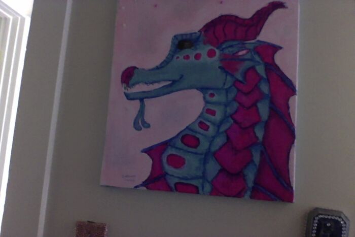 Mine. It's On A Canvas. I Painted It