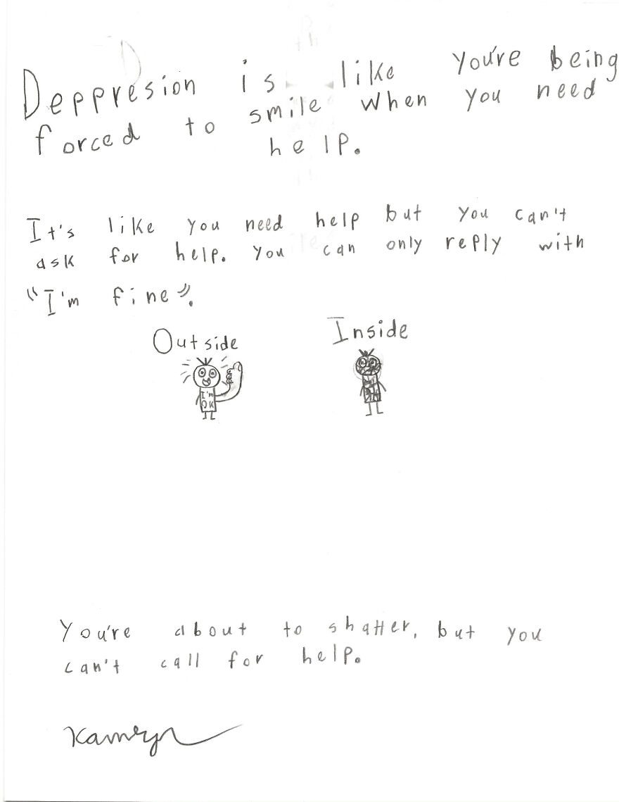 I Made Pictures To Show What Depression Is Like