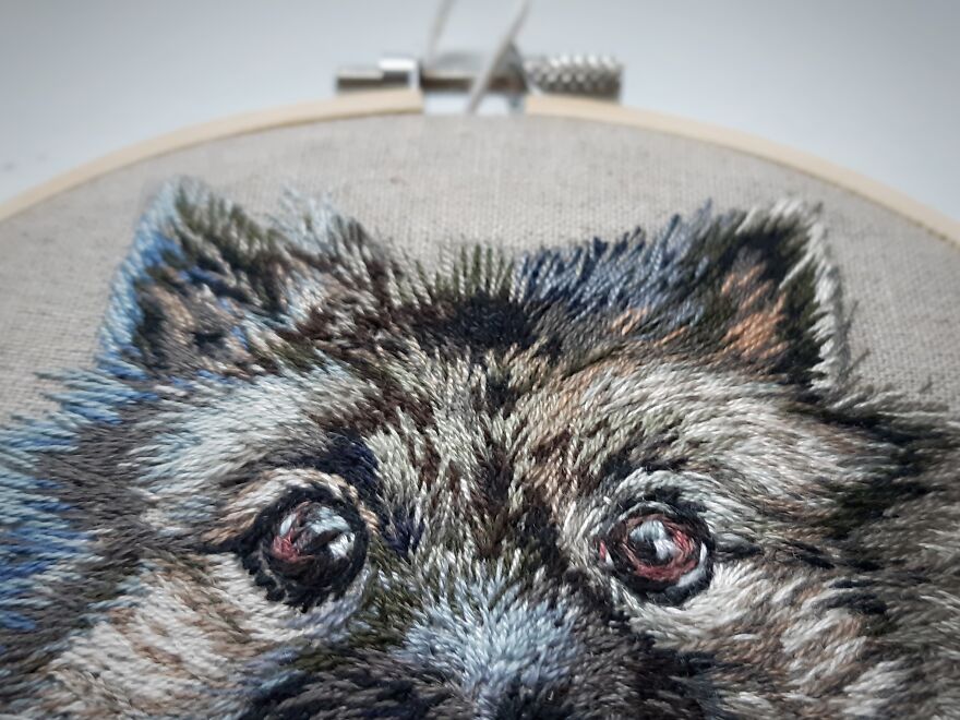 I Made My First Pet Embroidery Of Our Family Dog Who Passed Away For My Mom In 2018, Now I Make Them Professionally I Made My First Pet Embroidery Of Our Family Dog Who Passed Away For My Mom In 2018, Now I Make Them Professionally