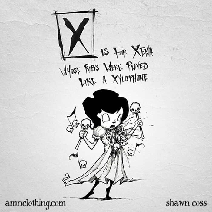 Drawings-Grim-Tribute-Edward-Goreys-Gashlycrumb-Tinies-Shawn-Coss