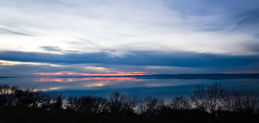 Blue Lake, Red Horizon