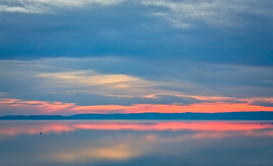 There Were Amazing Reflections On The Water