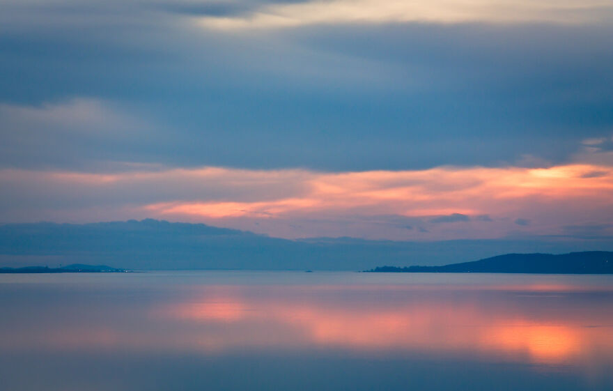 In The Distance, Maybe A Ferry Crossed The Lake